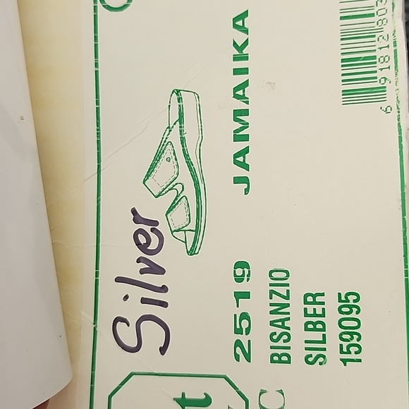 Finn Comfort Jamaika Double Strap Slide In Sandal Bisanzio Silver 39 8-8.5 - Picture 10 of 11